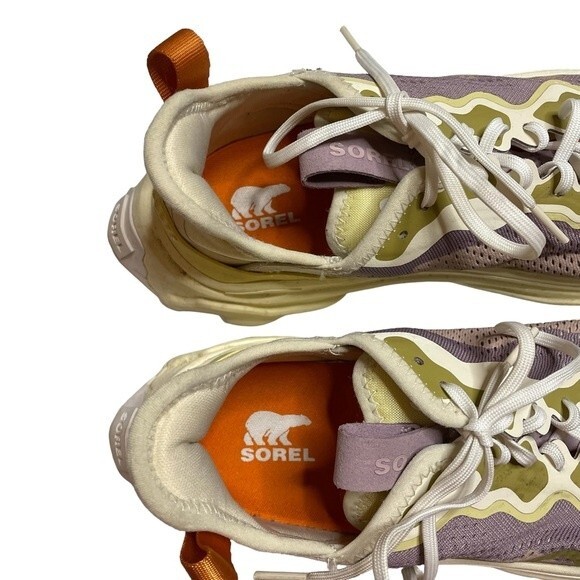 Sorel Women's Kinetic Breakthru Day Lace Up Eco Friendly Sneakers Size 10 - Picture 8 of 9